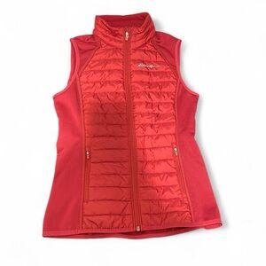 Eddie Bauer Pink Puffer Vest